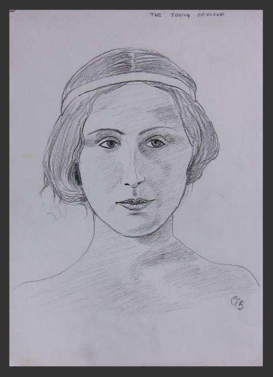 Portrait of the Young Anna Pavlova