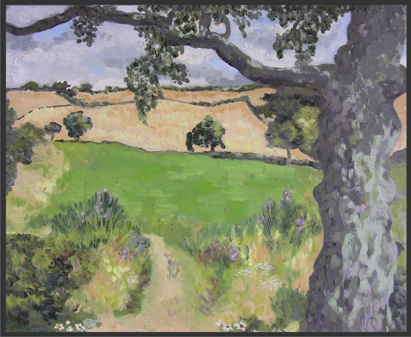 Lamesley - a Rural Landscape - Oil Painting