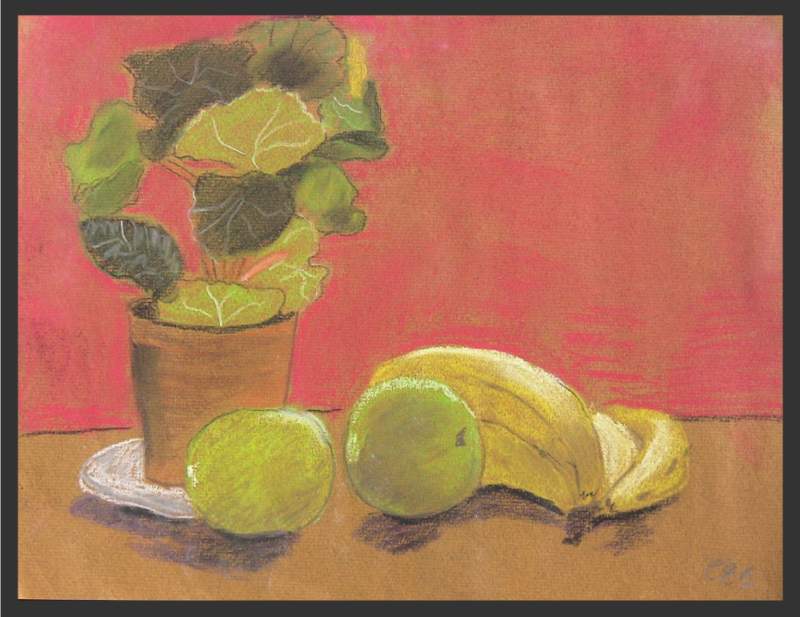 Fruit - Pastel Sketch